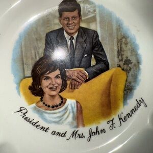 Vintage John F. Kennedy Plate
